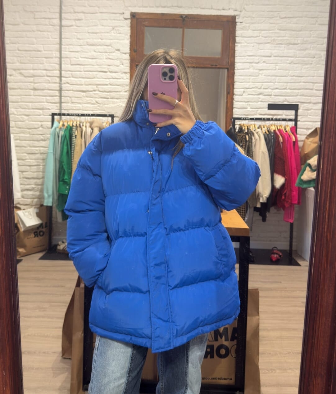 Puffer abrigo