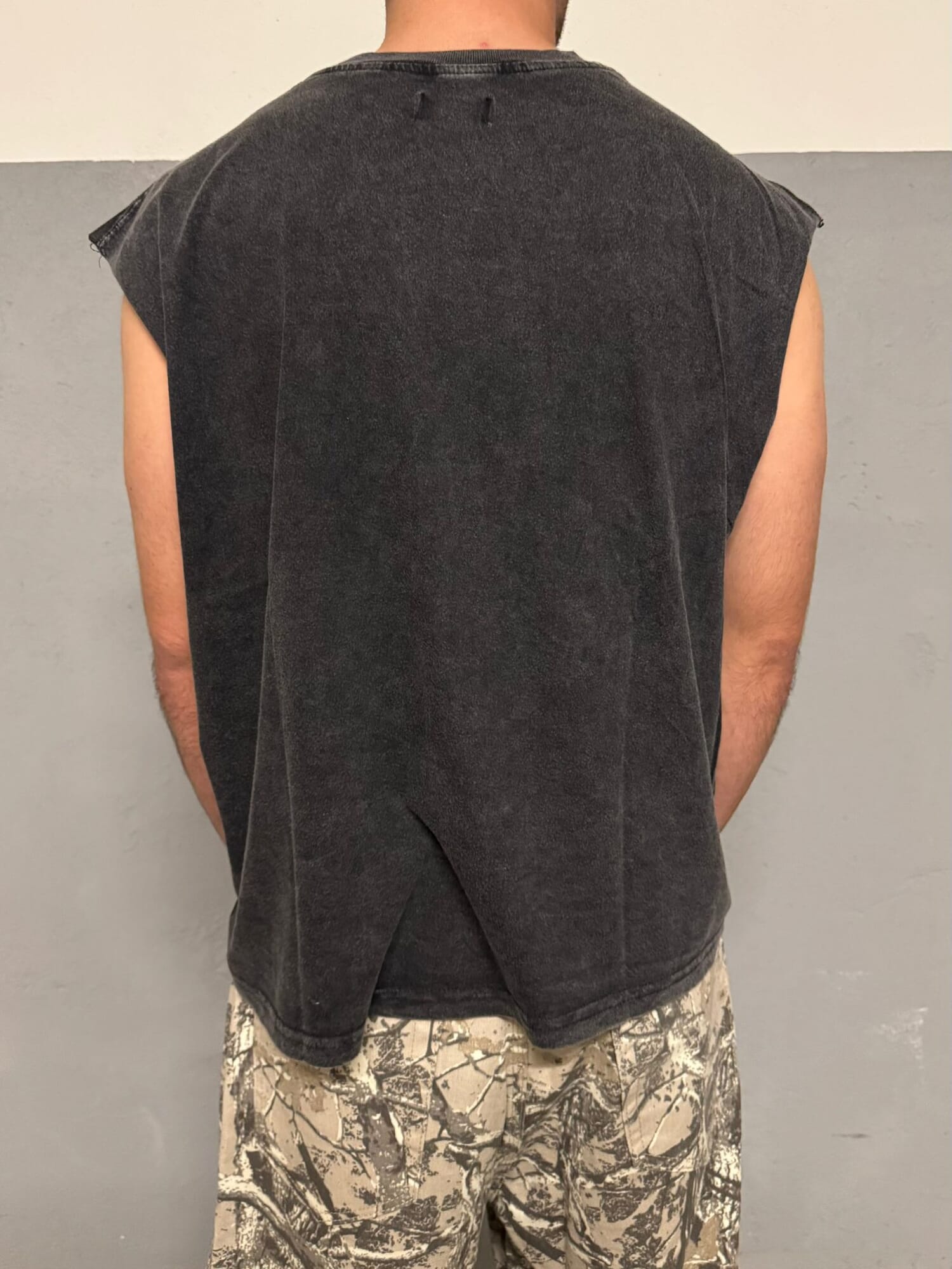 Musculosa Boxy Washed