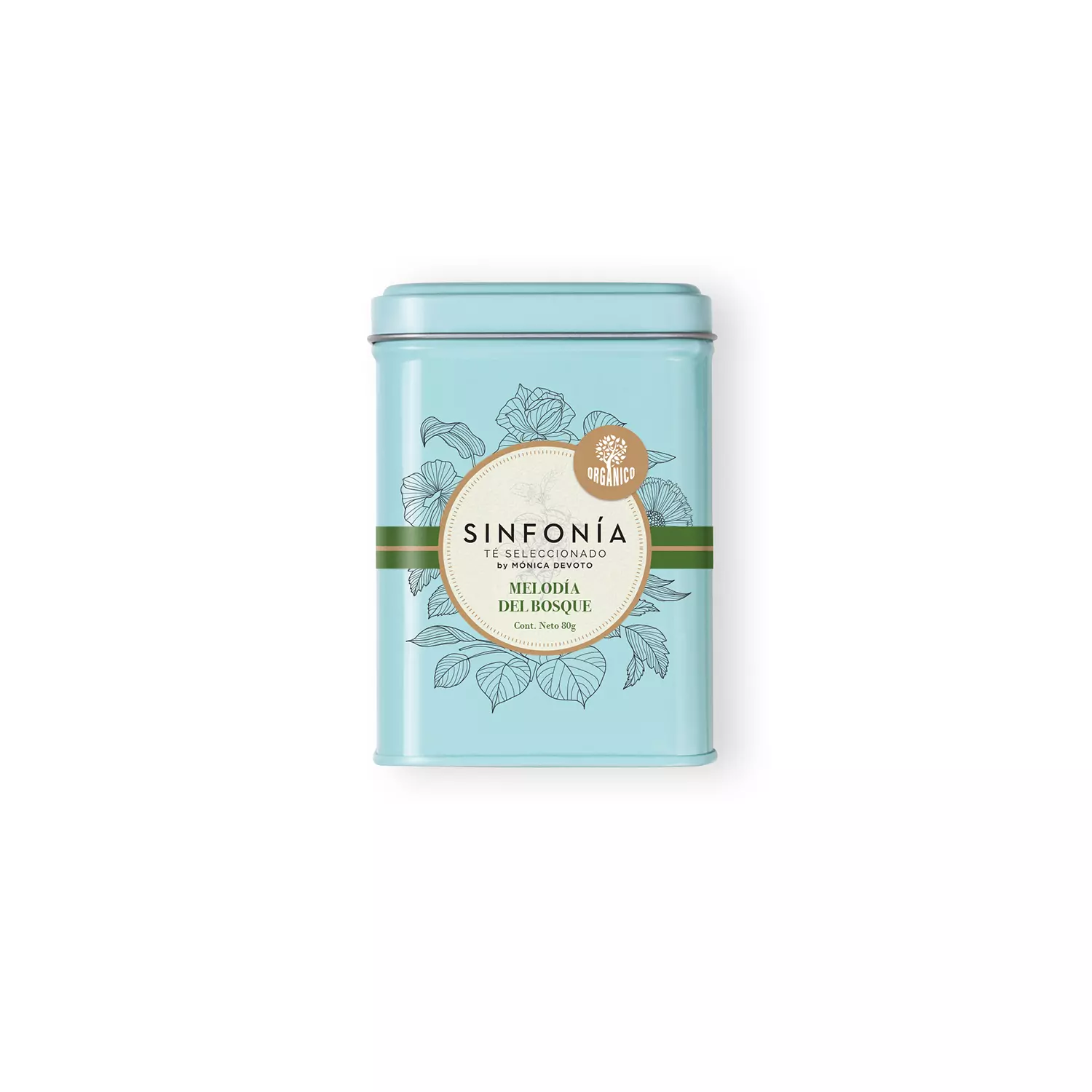 Té verde orgánico Melodia del Bosque con infusor